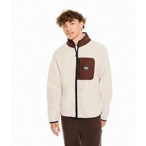 Aeropostale Jacket Men's size Large Sherpa Fleece Mock-Neck